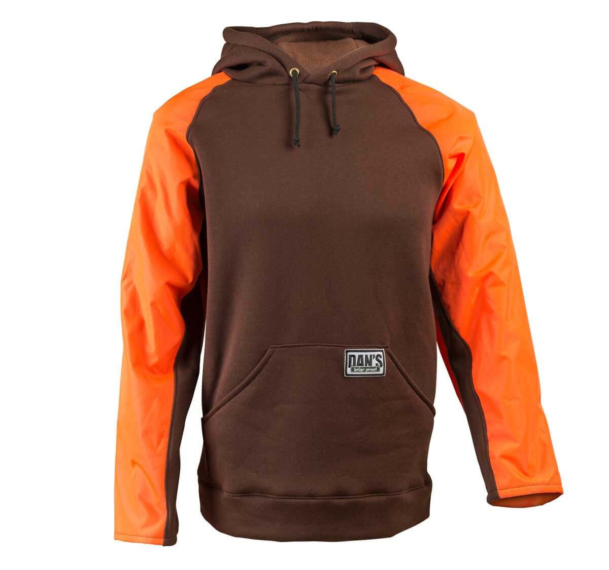 Dan's Orange Pullover Briar Hoodie