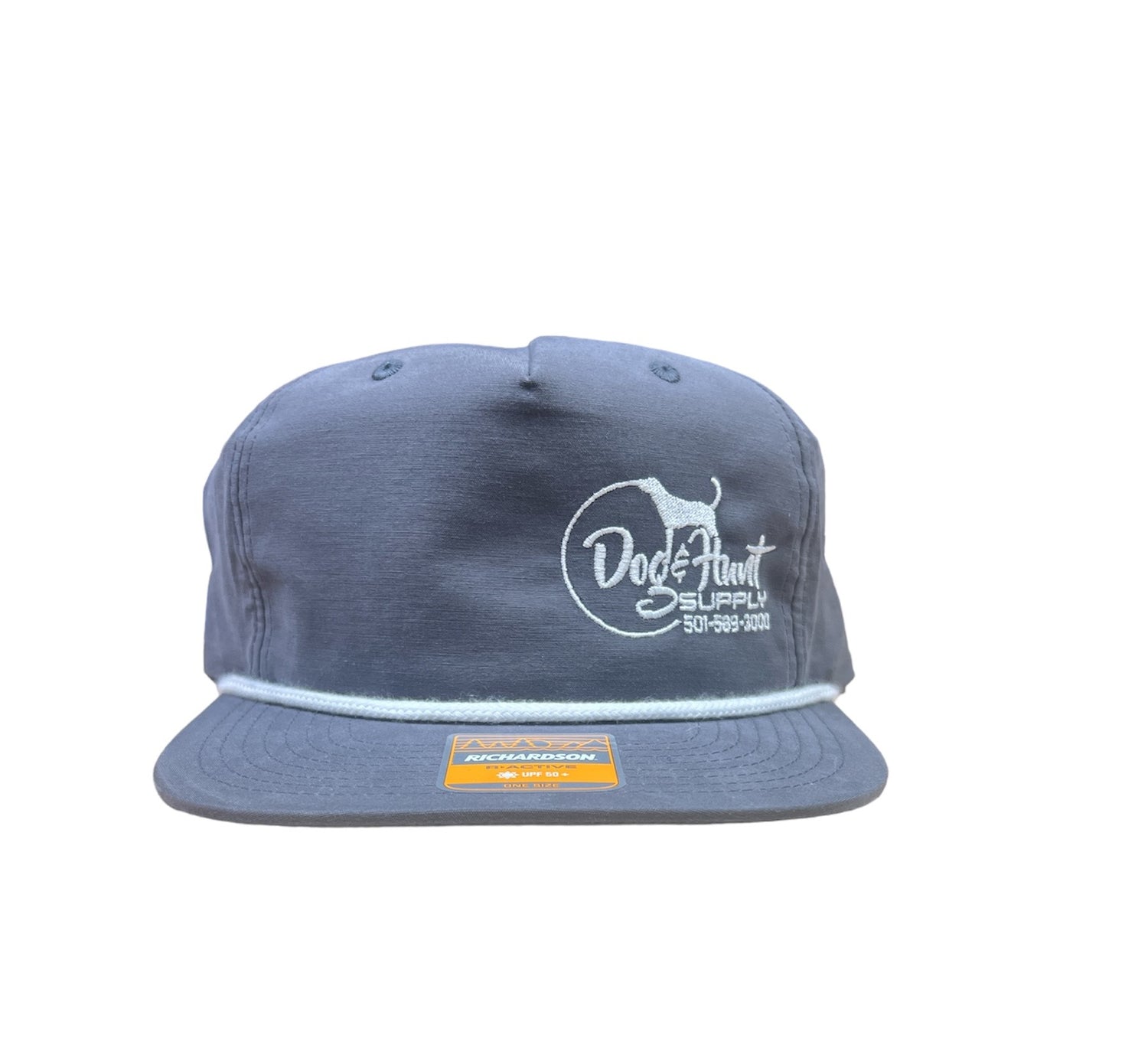 Dog and Hunt Gray Flat Bill Hat