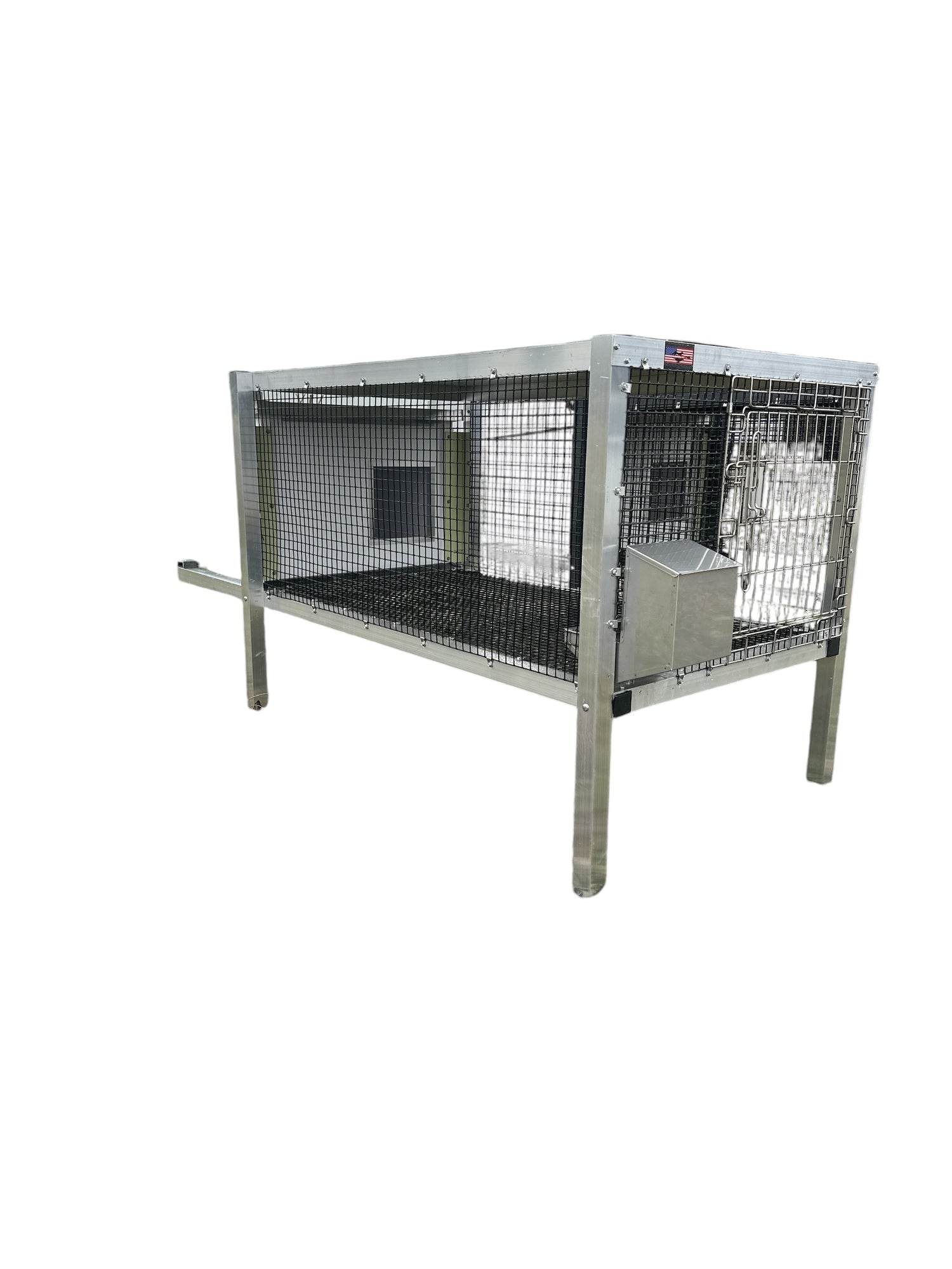 Walnut Creek Stainless Door Standard Kennel