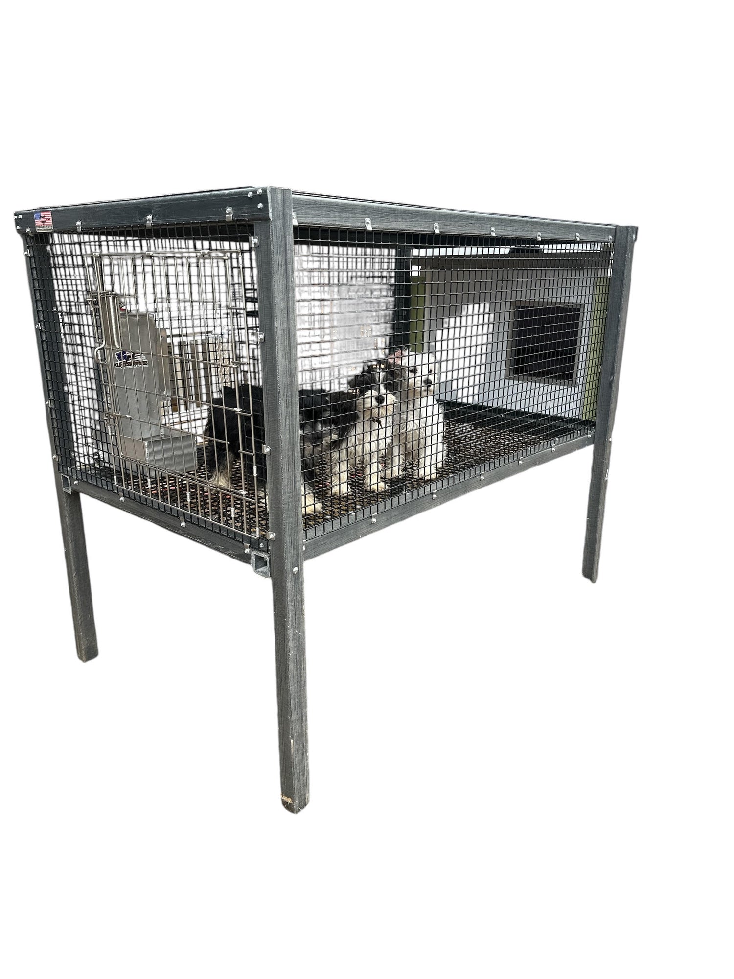 Walnut Creek Standard Loaded Fiberglass Welper Kennel