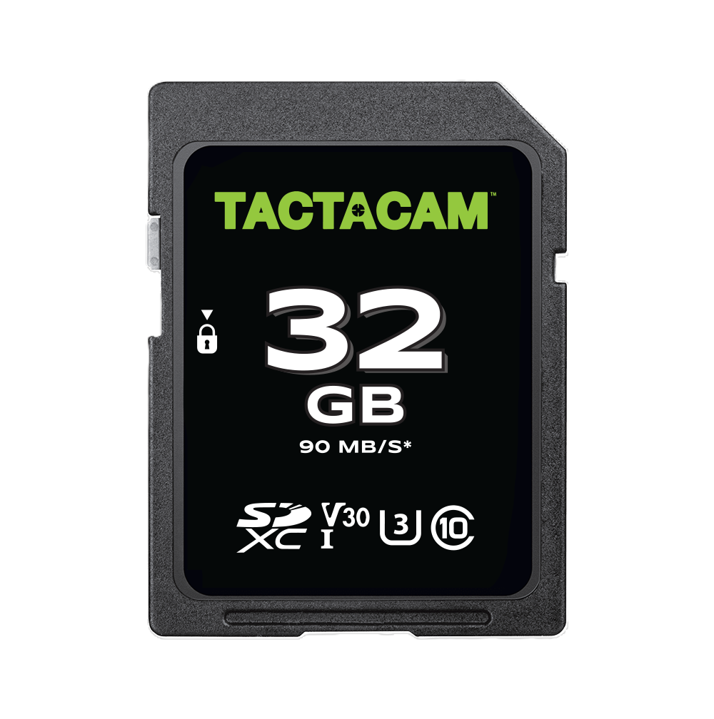 Tactacam 32GB SD card